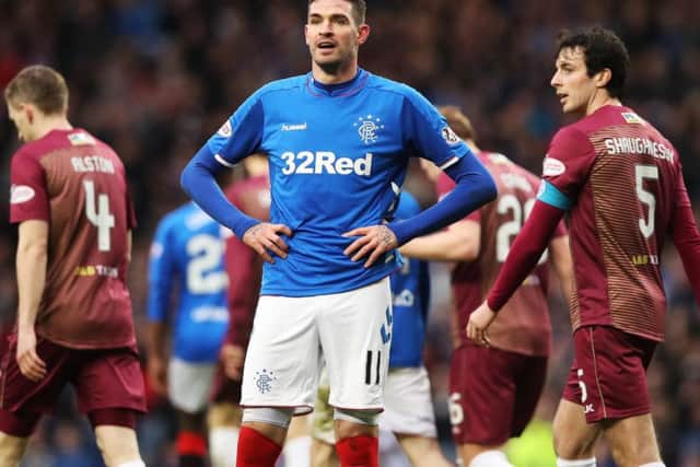 Kyle Lafferty is set to leave Rangers.