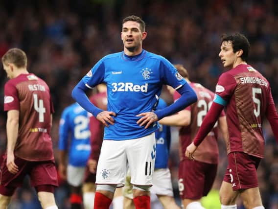 Kyle Lafferty is set to leave Rangers.
