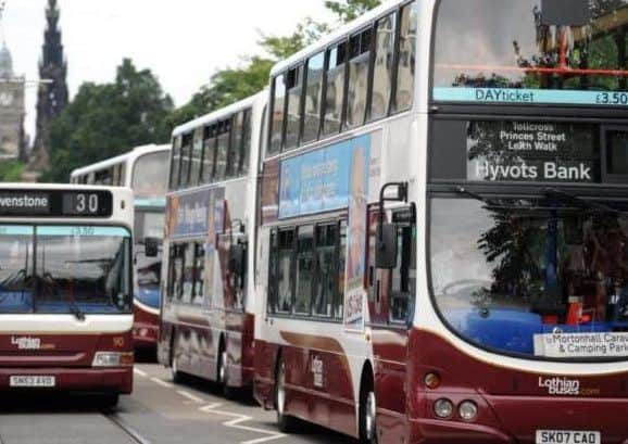 Lothian Bus services are in hot water over the number plates prank