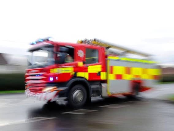 Four fire engines went to the scene and crews extinguished the blaze. Stock Picture: John Devlin
