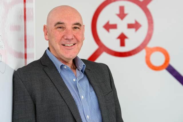 Commsworld chief executive Ricky Nicol, who won the lifetime achievement prize at the WeDo Scottish Business Awards this week. Picture: Ian Georgeson