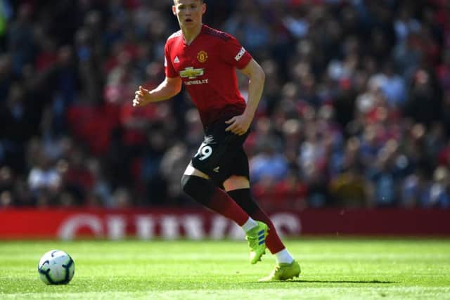 The young Scot played 862 minutes for the Red Devils in his break out season at Old Trafford.