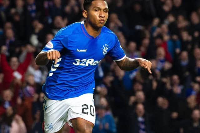 Could Alfredo Morelos be heading for the Premier League? Picture: SNS