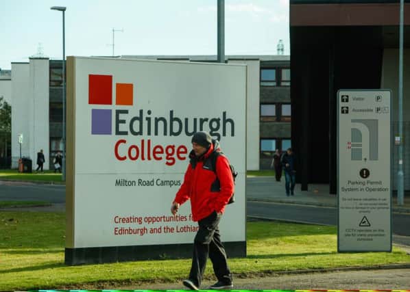 Edinburgh College. Picture: Toby Williams