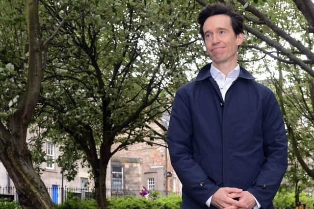 Rory Stewart in Stockbirdge last week. Picture: Jon Savage