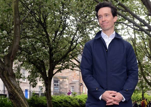 Rory Stewart in Stockbirdge last week. Picture: Jon Savage