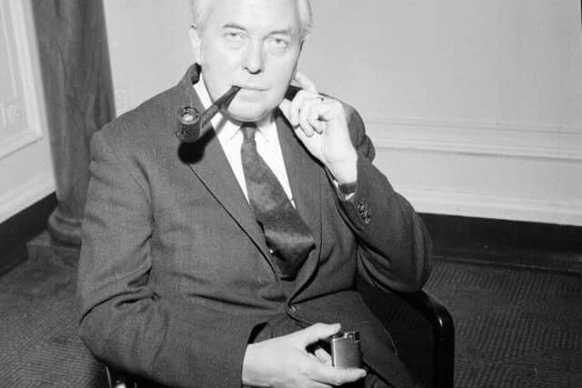 Former Labour Prime Minister Harold Wilson