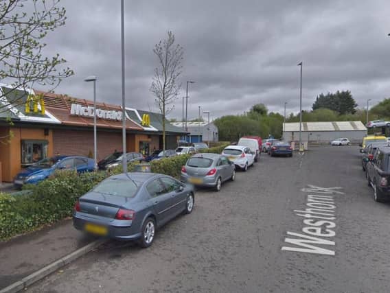 Officer struck by car on London Road, Carmyle in Glasgow.