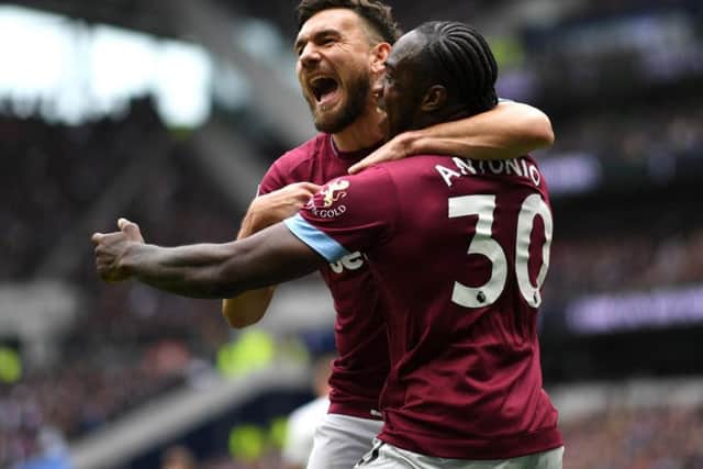 The West Ham man netted two during this Premier League campaign.