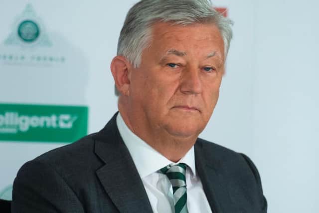 Celtic chief executive Peter Lawwell