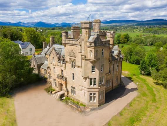 Dalnair Castle was built by Glasgow merchant Thomas Brown around 1884. Picture: Contributed