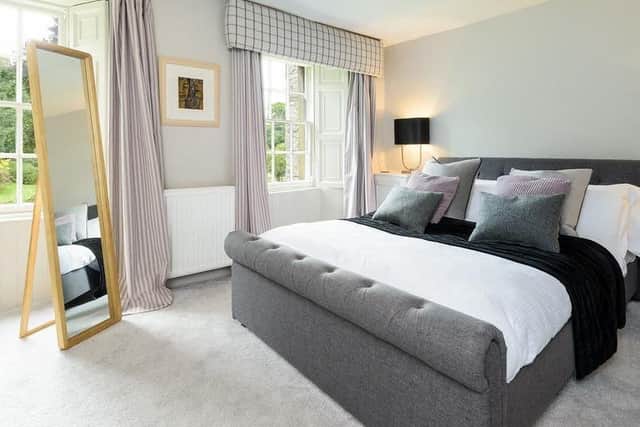 The five star boutique hotel has light rooms full of bespoke furniture and soft furnishings