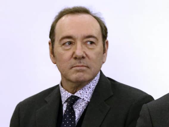 Kevin Spacey also appeared at the district court for a hearing in the case in January.