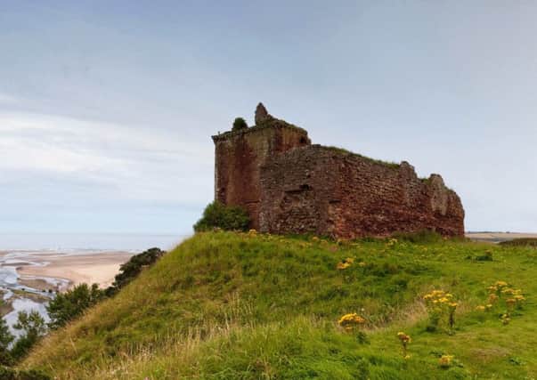 The ruin of Red Castle above Lunan Bay. Picture : Paul Tomkins / VisitScotland