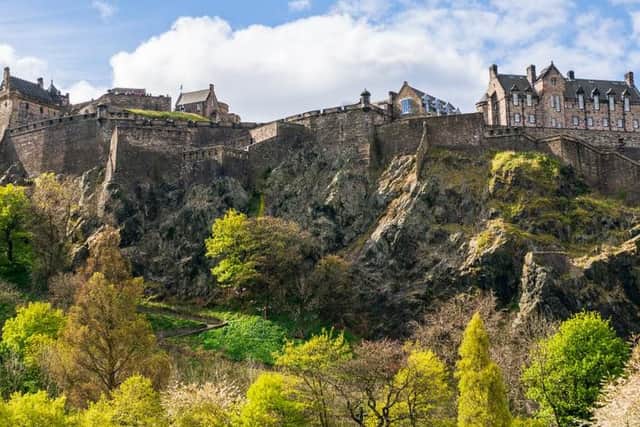 Edinburgh Castle acted as the base for the fictional army (Photo: Shutterstock)