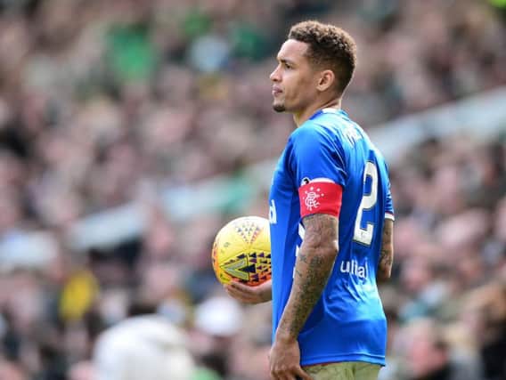 Rangers captain James Tavernier.