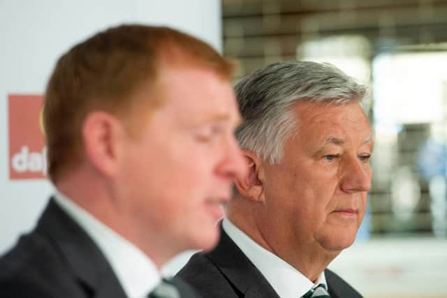 Neil Lennon and Peter Lawwell have been made aware of the breach. Picture: SNS