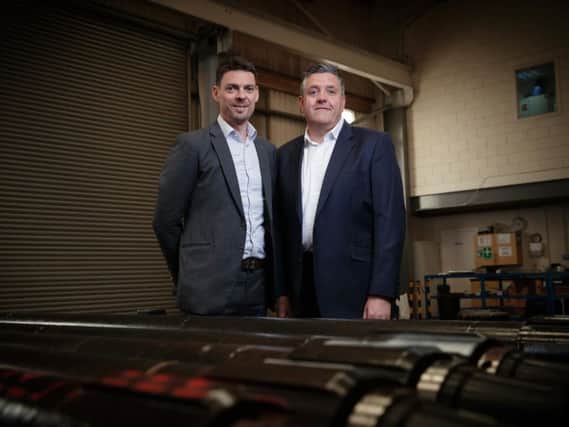 David Stephenson, CEO of Deep Casing Tools (DCT) and Steve Kent, COO of DCT. Picture: Contributed