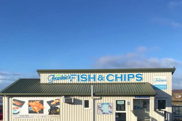 The most northerly chippie in Scotland, Frankies won the UKs No.1 Fish and Chip Shop in 2015.