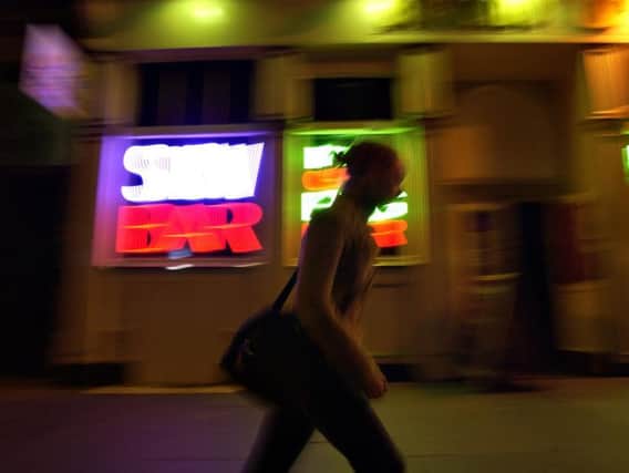 Glasgow could become the first city in the UK to ban lap dancing clubs
