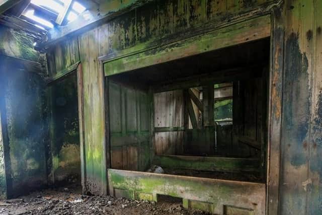 Around 50 cottages once stood on the island A shop, a school and a church could also be found.