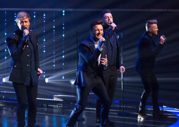 Former boys next door Kian Egan, Shane Filan, Mark Feehily and Nicky Byrne were professional but this show lacked personality
Picture: Brian J Ritchie/Hotsauce