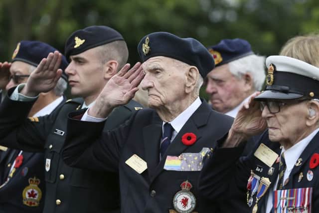 D-Day veterans commemorate the 75th anniversary of the landings