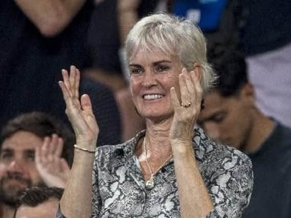 Judy Murray has said a Scottish tennis team could encourage more to play the sport.