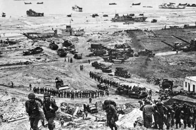 Allied soldiers on D-Day. Picture: AFP/Getty