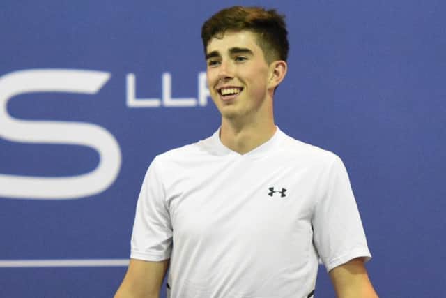 Connor Thomson will play the Brodies Invitational as his main warm-up event ahead of Junior Wimbledon.