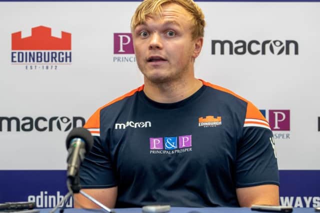 Luke Hamilton has left Edinburgh for Japanese club Red Hurricanes. Picture: SNS