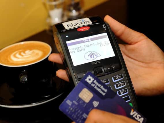Debit cards accounted for nearly 40 per cent of all payments.