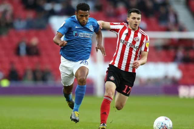 Lewis Morgan in action.