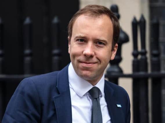 Matt Hancock. Picture: Getty