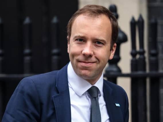 Matt Hancock. Picture: Getty