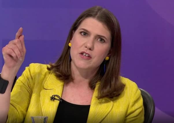 Deputy Lib Dem leader Jo Swinson.
