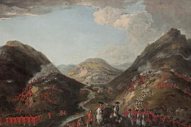 A number of Spanish soldiers were taken hostage with the remainder fighting at the Battle of Glenshiel (pictured) in June 1719, which ended in British Government victory. PIC: Creative Commons.