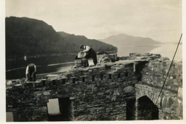 The job was to take almost 20 years. PIC: Eilean Donan Castle.