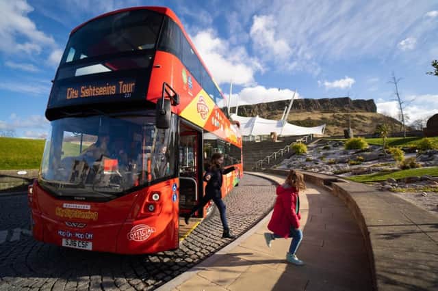 Edinburgh Bus Tours carry more than 700,000 passengers a year - 42 per cent more than a decade ago. Picture: Lothian