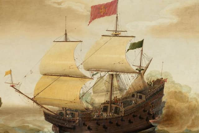 Spanish galleon the Florencia (some say the San Juan de Silica) sank in 1588 along with more than 30 million worth of gold doubloons as part of an ill-fated invasion of England. The treasure has never been found.