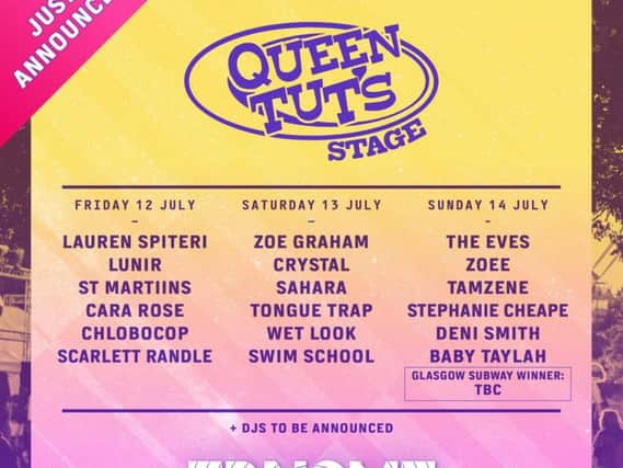 TRNSMT's organisers hope the advent of the Queen Tut's Stage will help encourage a new generation of female headliners to emerge.