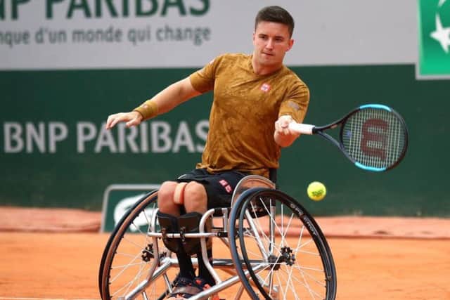 Gordon Reid has reached his first grand slam singles final for three years