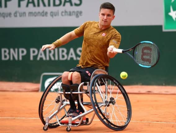 Gordon Reid has reached his first grand slam singles final for three years