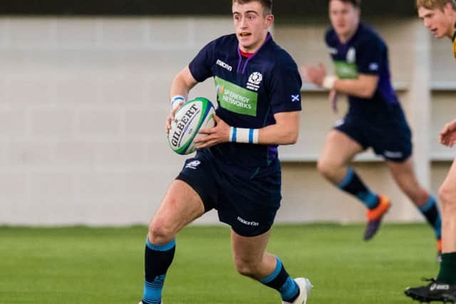 Nathan Chamberlain will captain a much-changed Scotland Under-20 side against New Zealand. Picture: SNS/SRU