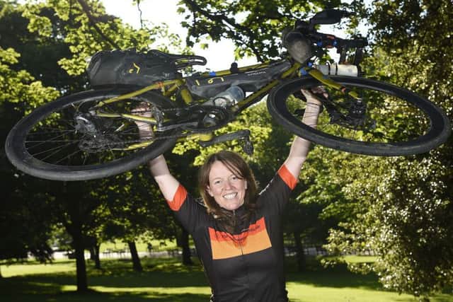 Jenny Graham smashed the world record by 20 days. Picture: Greg Macvean/PA Wire