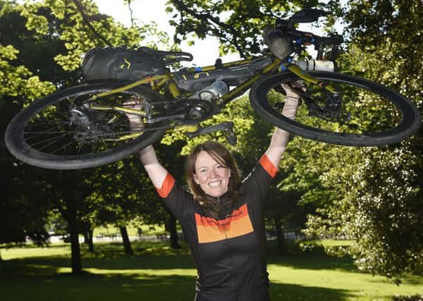 Jenny Graham smashed the world record by 20 days.  Picture: Greg Macvean/PA Wire