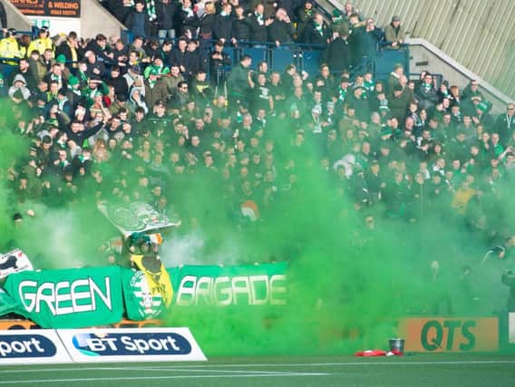 Celtic fans top a list for the most amount of pyrotechnic devices in 2018/19