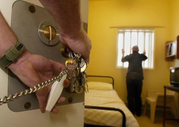 Scotland has a soaring prison population. Picture: PA