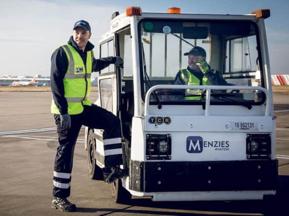 Menzies will handle more than 24,000 turns annually at Luton for budget airline EasyJet. Picture: John Menzies.