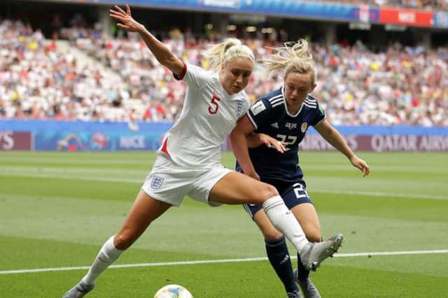 Scotland v England was watched by a record audience.